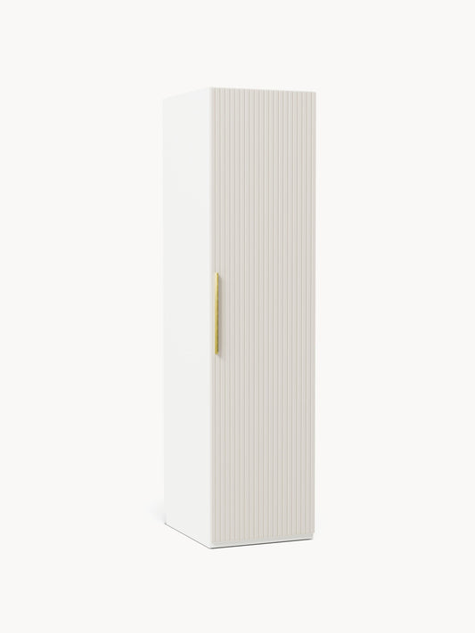 Simone Hinged-Door Wardrobe, Modular, 50 cm Wide, in Various Sizes