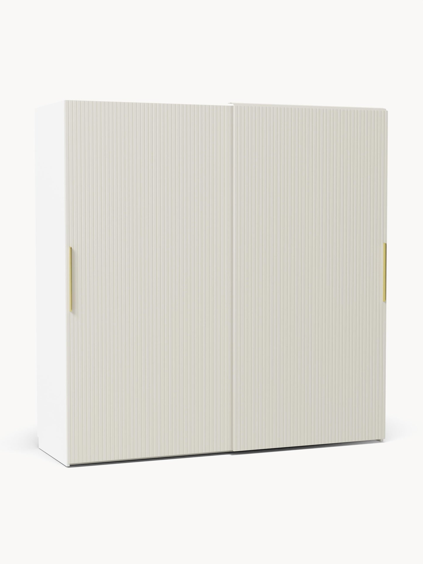 Simone Sliding-Door Wardrobe, Modular, 200 cm Wide, in Various Sizes