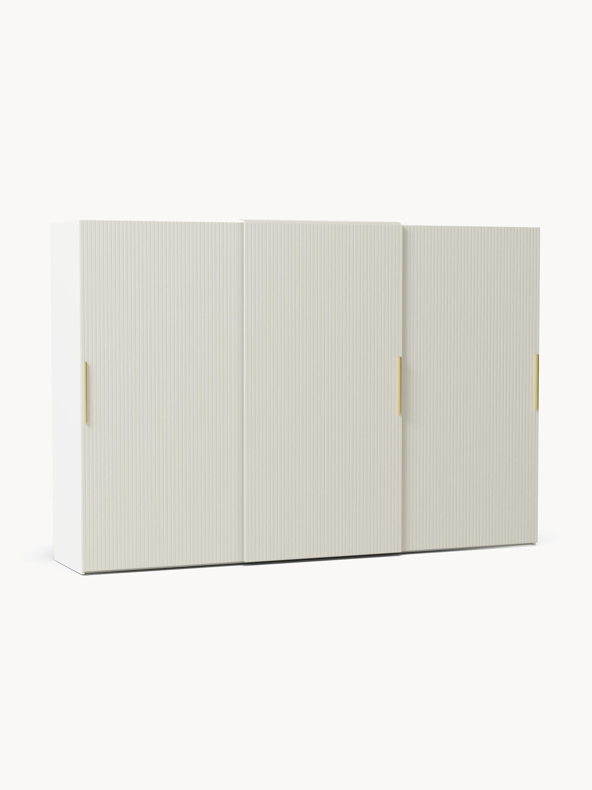 Simone Sliding-Door Wardrobe, Modular, 300 cm Wide, in Various Sizes