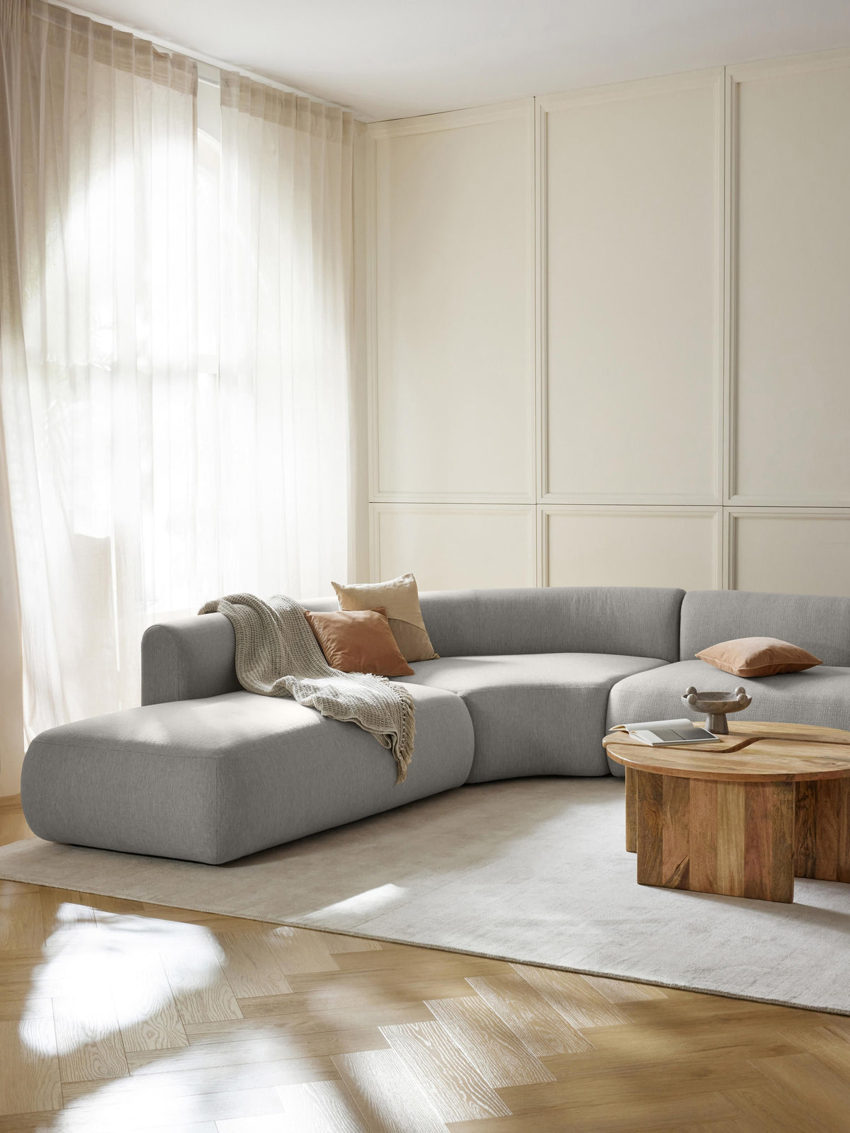 Sofia Chaise Section, Modular