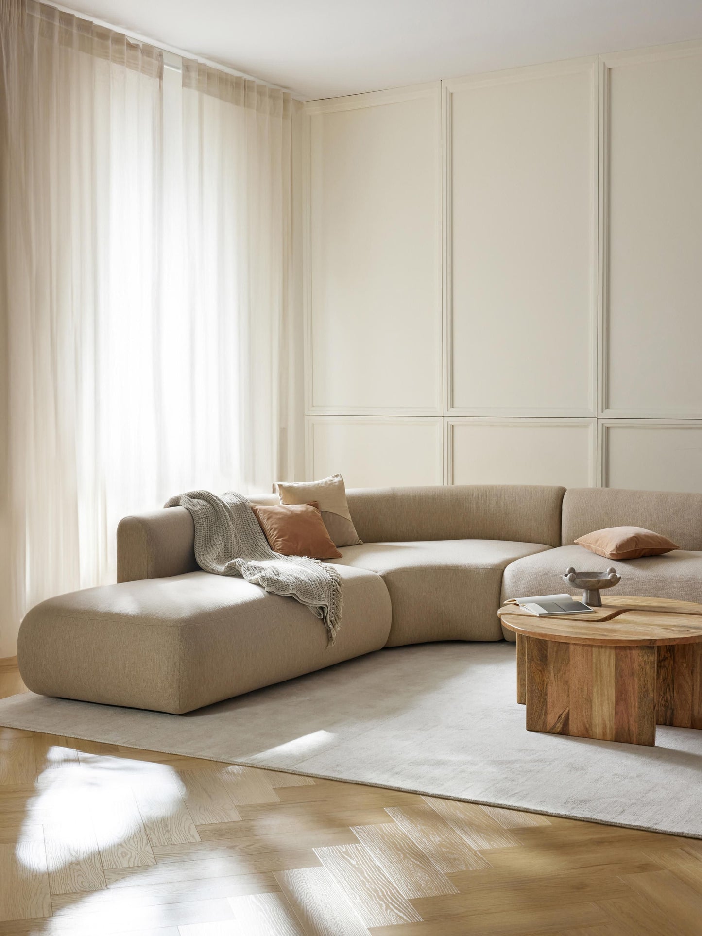 Sofia Chaise Section, Modular