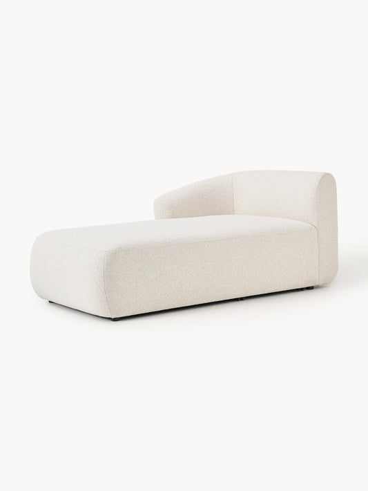Sofia Corner Module with Chaise, Bouclé