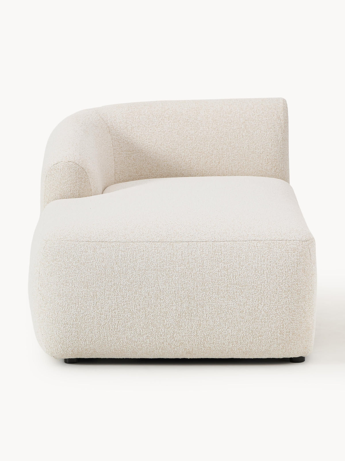 Sofia Corner Module with Chaise, Bouclé