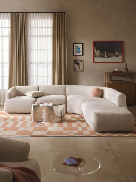 Sofia Modular Corner Sofa, 4-Seater