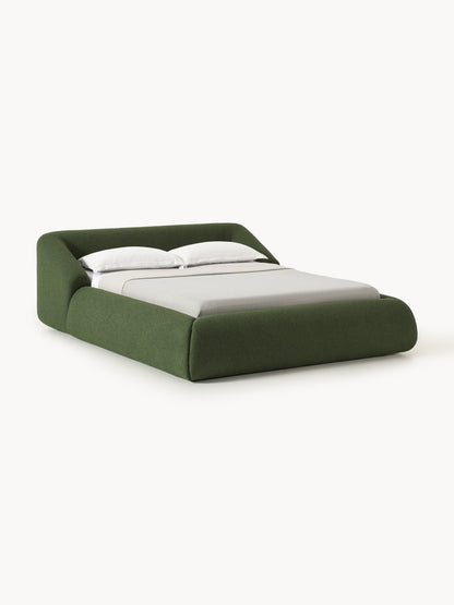 Sofia Upholstered Bed, Bouclé