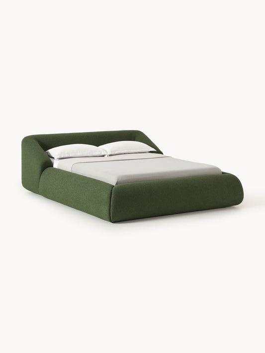 Sofia Upholstered Bed, Bouclé