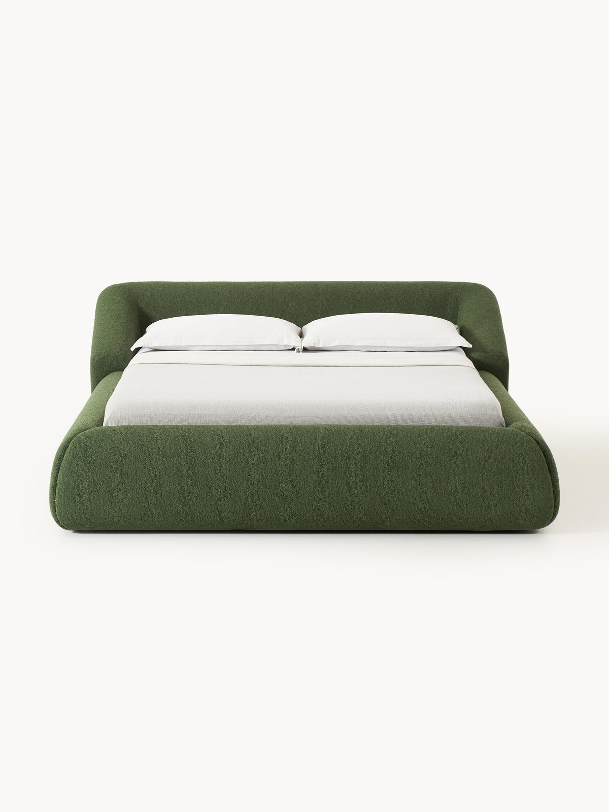 Sofia Upholstered Bed, Bouclé