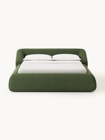 Sofia Upholstered Bed, Bouclé