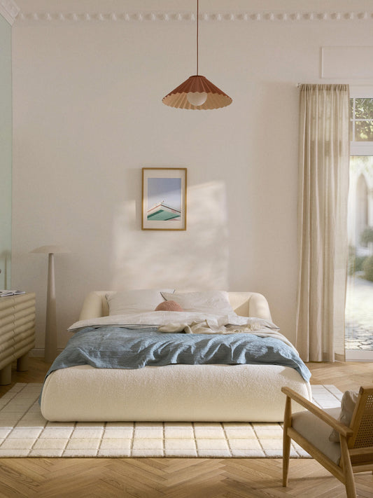 Sofia Upholstered Bed, Teddy