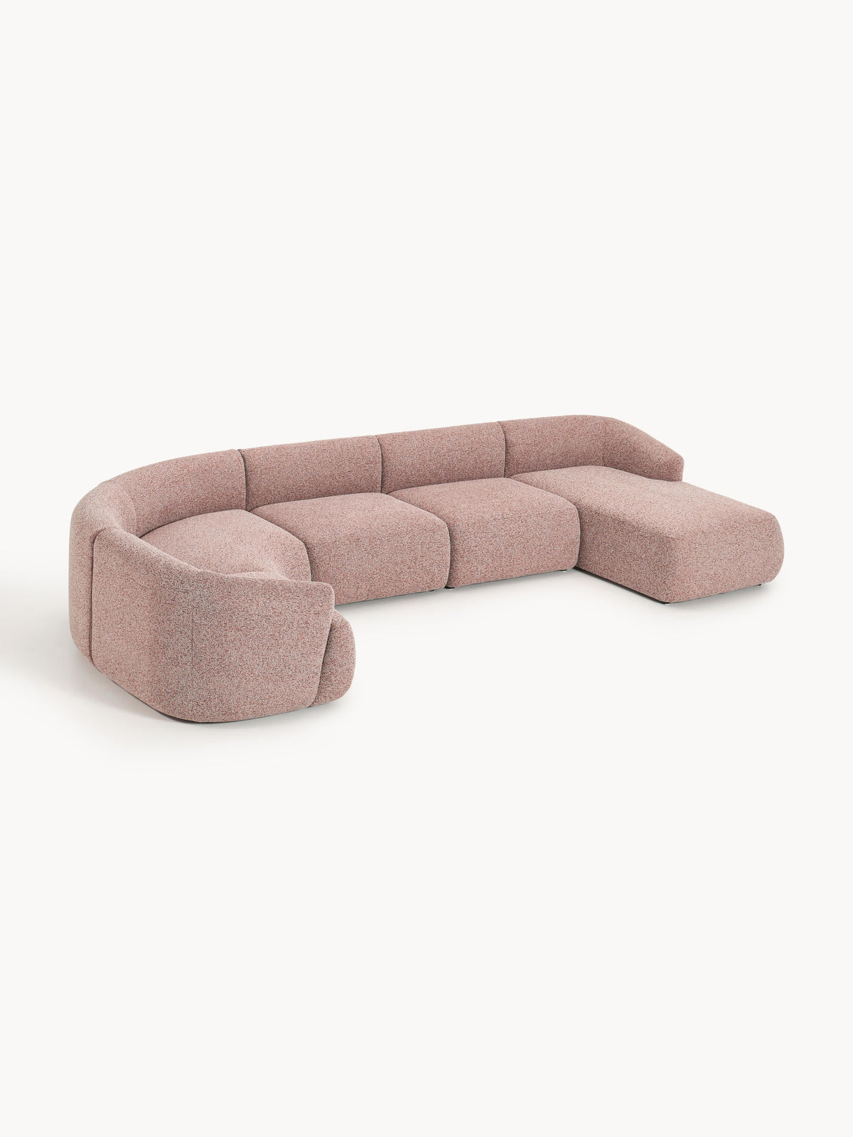 Sofia XL Modular Sofa, Bouclé