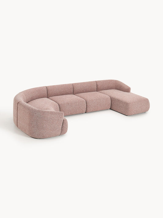 Sofia XL Modular Sofa, Bouclé