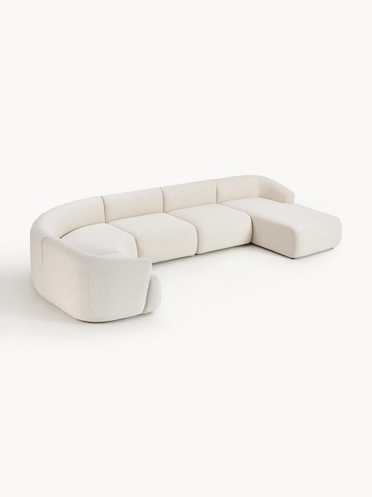 Sofia XL Modular Sofa, Bouclé