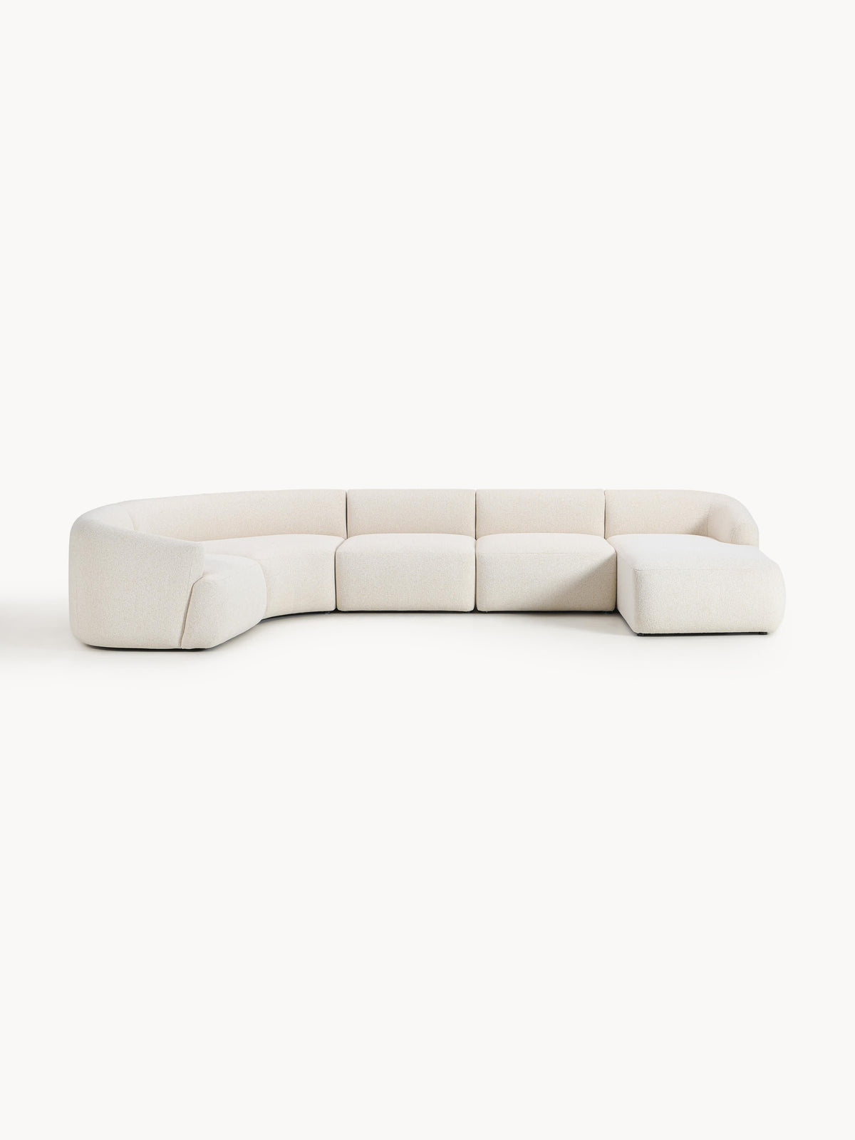 Sofia XL Modular Sofa, Bouclé