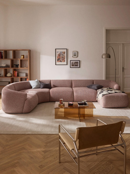 Sofia XL Modular Sofa, Bouclé