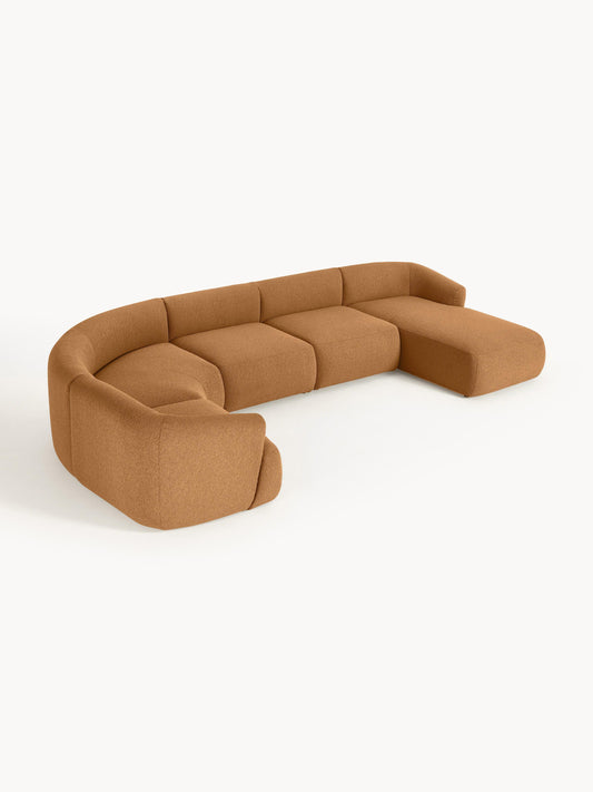 Sofia XL Modular Sofa, Bouclé