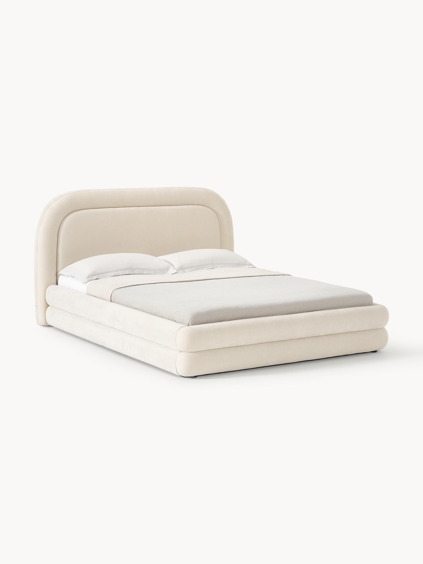 Solomon Bed with Upholstery