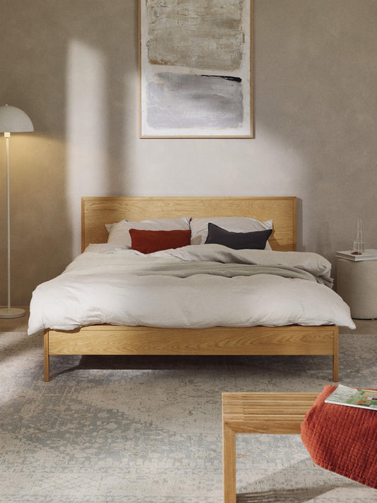 Tammy Bed with Headboard, Wooden