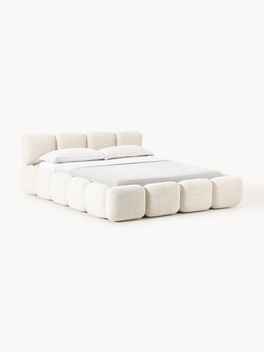 Tayla Bouclé Upholstered Bed