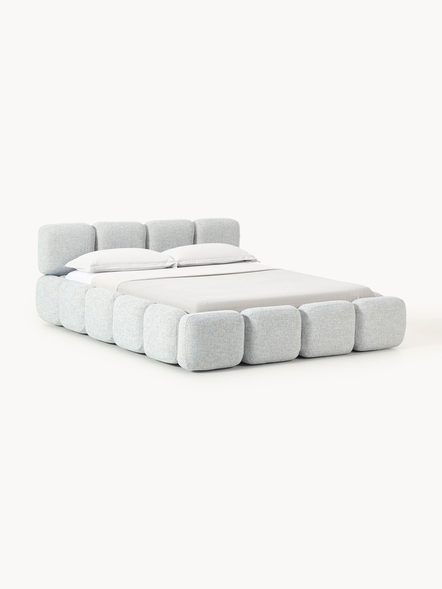 Tayla Bouclé Upholstered Bed