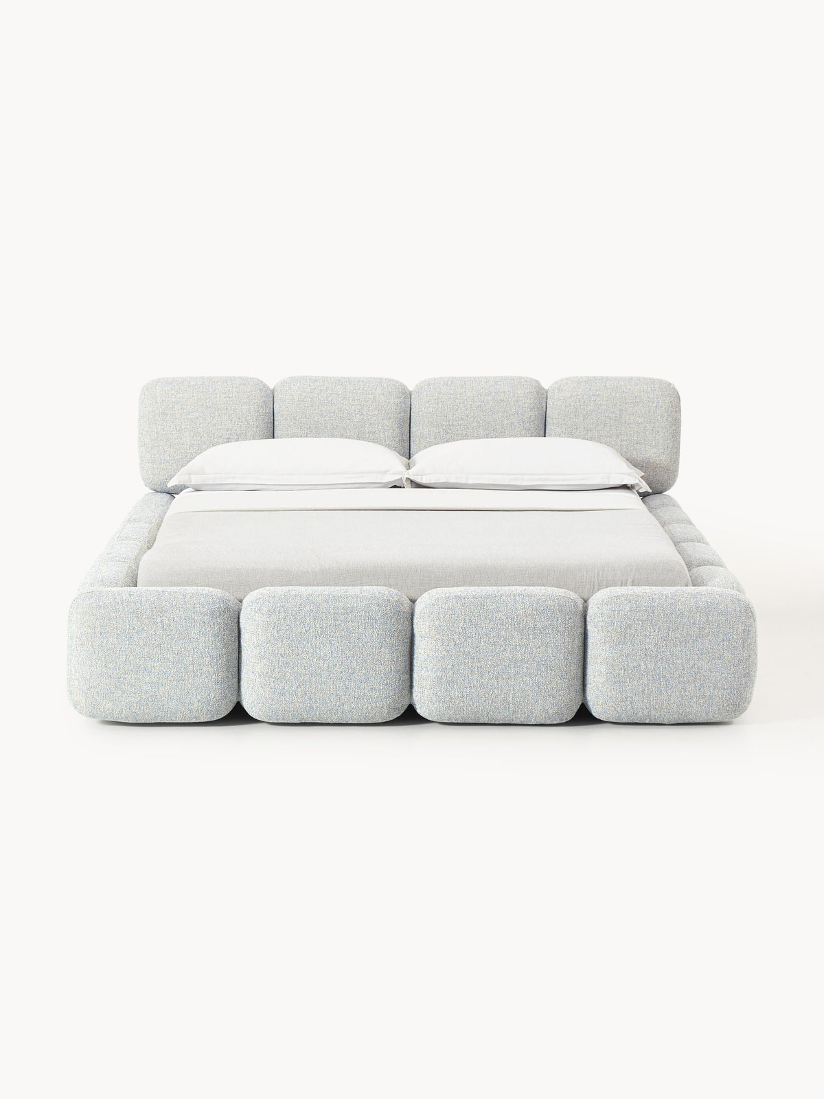 Tayla Bouclé Upholstered Bed