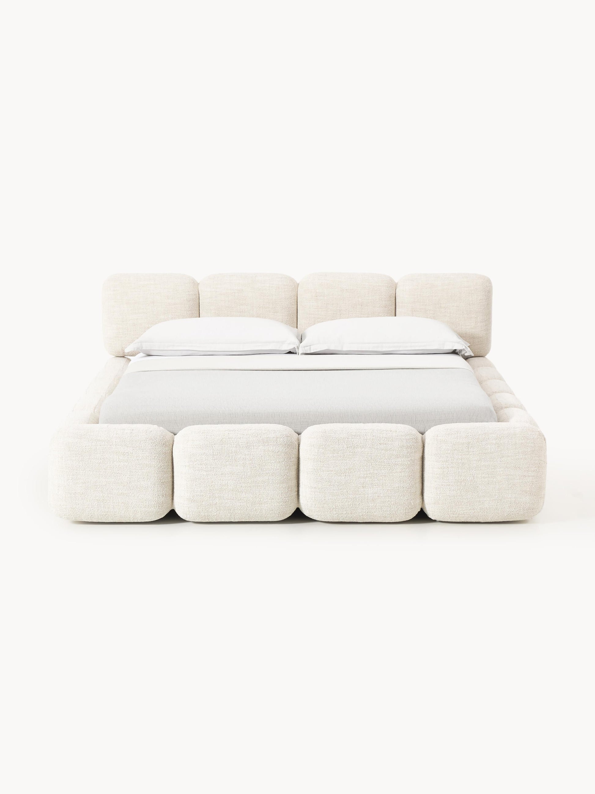 Tayla Bouclé Upholstered Bed
