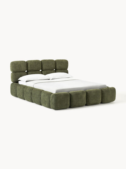 Tayla Teddy Bouclé Upholstered Bed