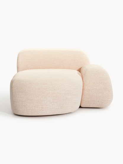 Wolke Chaise Corner Module in Bouclé