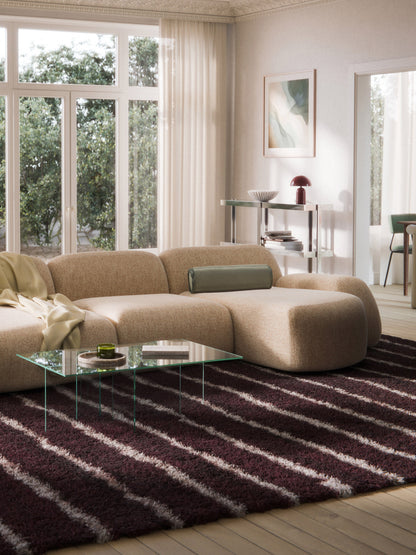 Wolke Chaise Corner Module in Bouclé