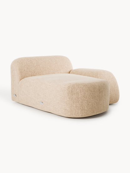 Wolke Chaise Corner Module in Bouclé