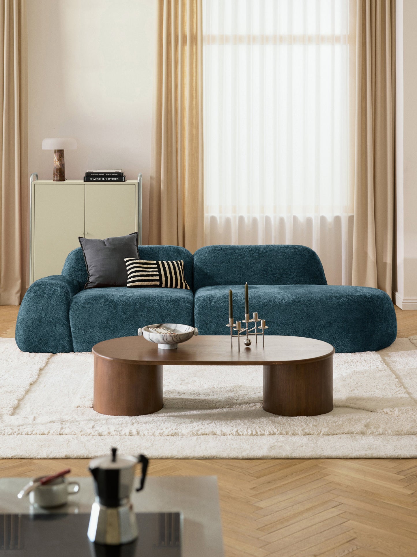 Wolke Chaise, Teddy Bouclé