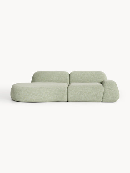 Wolke Modular Chaise, Bouclé (3-Seater)