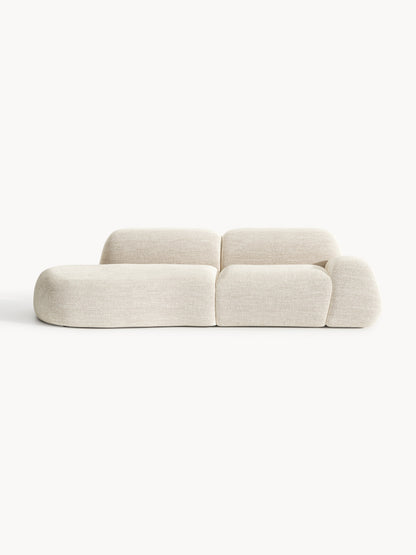 Wolke Modular Chaise, Bouclé (3-Seater)