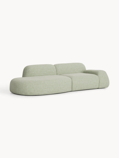 Wolke Modular Chaise, Bouclé (3-Seater)
