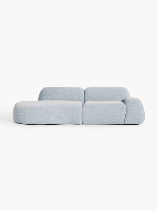 Wolke Modular Chaise, Bouclé (3-Seater)