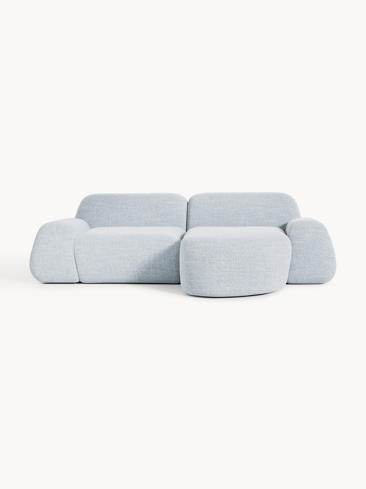 Wolke Modular Corner Sofa (3-Seater), Bouclé
