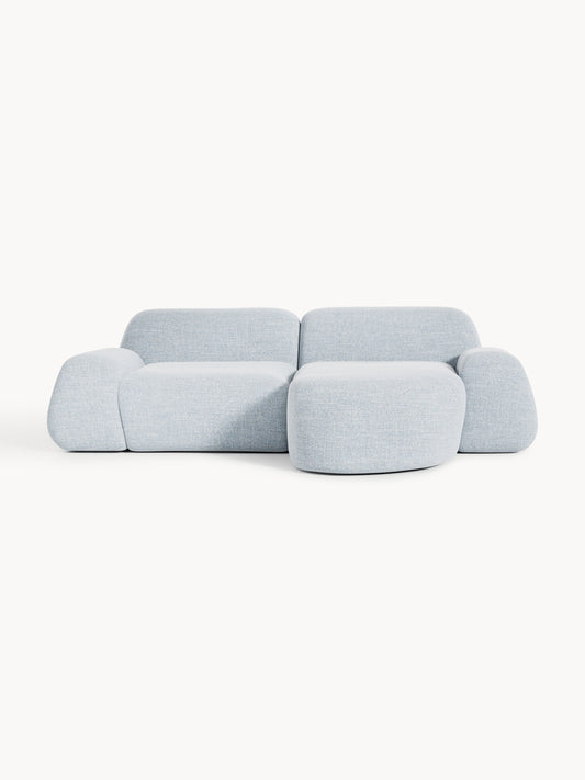 Wolke Modular Corner Sofa (3-Seater), Bouclé