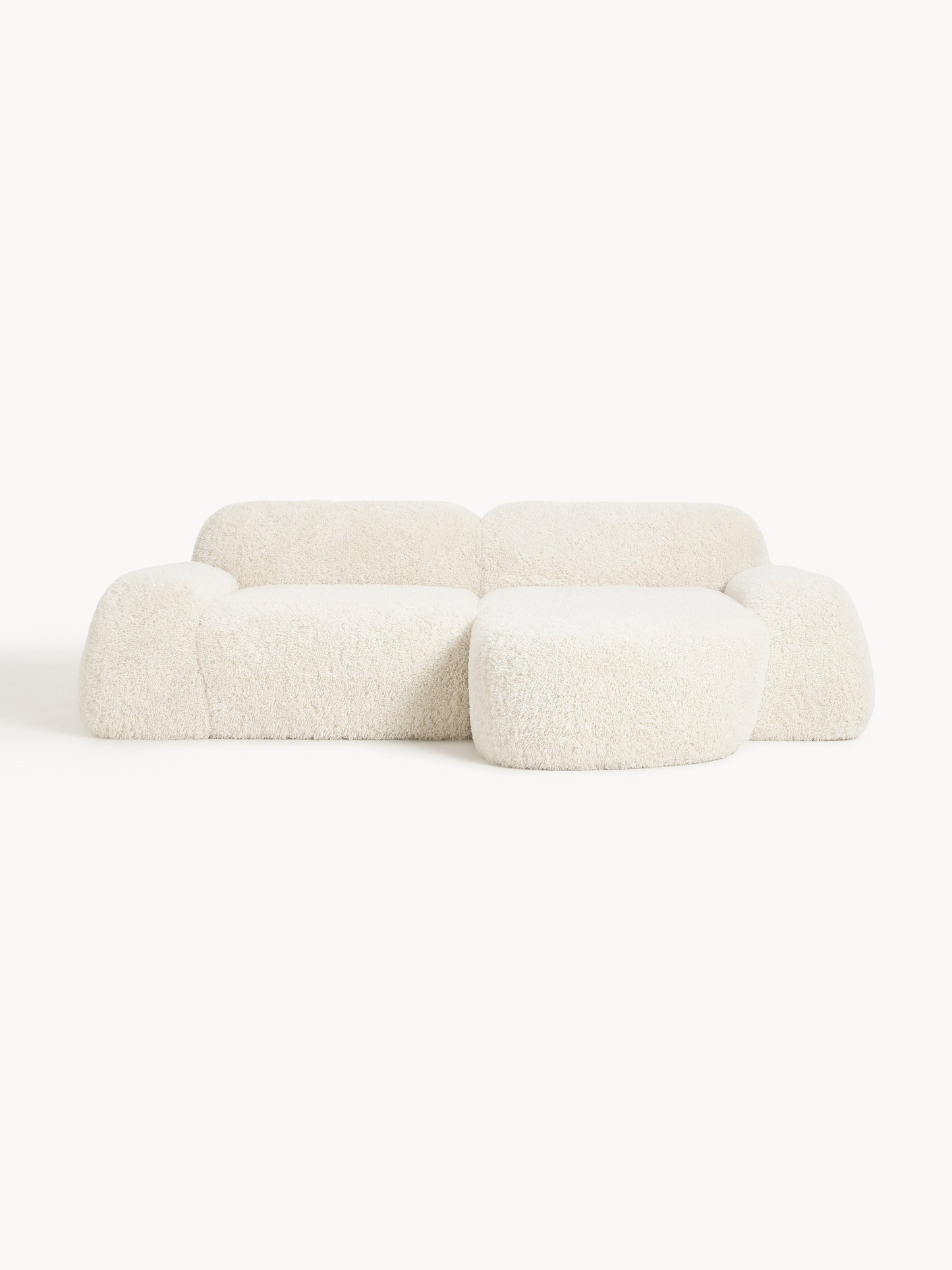 Wolke Modular Corner Sofa (3-Seater), Teddy