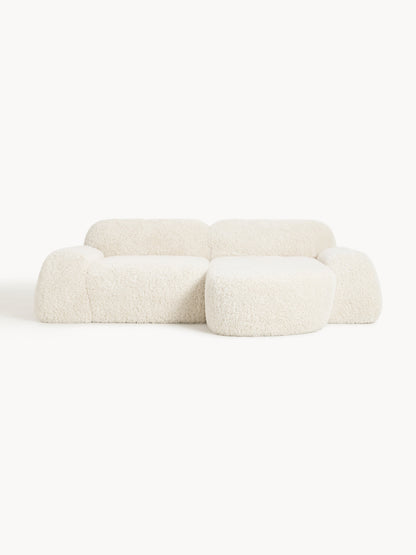 Wolke Modular Corner Sofa (3-Seater), Teddy