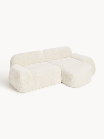 Wolke Modular Corner Sofa (3-Seater), Teddy