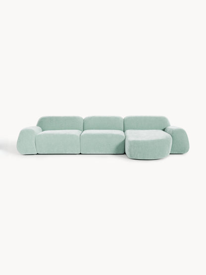 Wolke Modular Corner Sofa, Teddy, 4-Seater