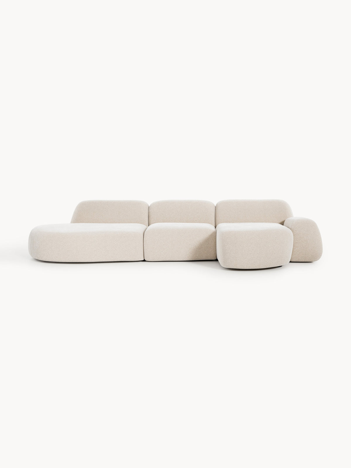 Wolke Modular Corner Sofa with Chaise Longue, 4-Seater