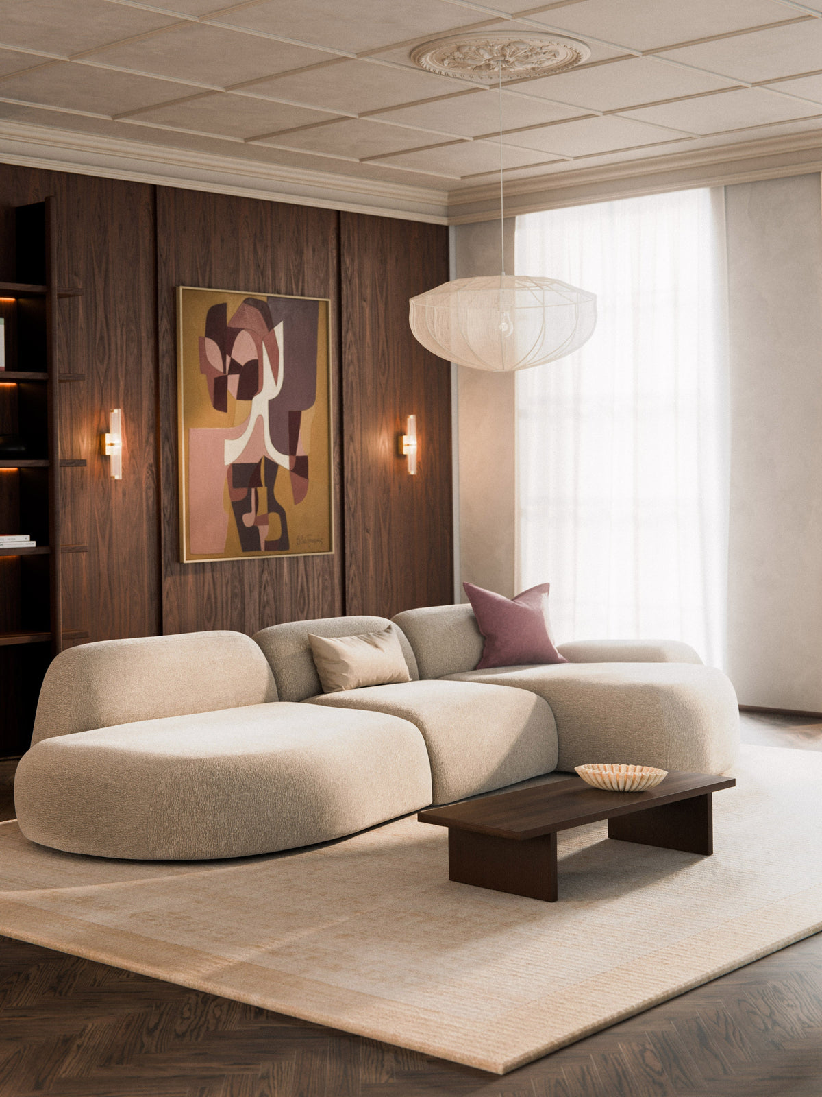 Wolke Modular Corner Sofa with Chaise Longue, 4-Seater