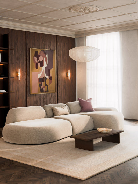 Wolke Modular Corner Sofa with Chaise Longue, 4-Seater