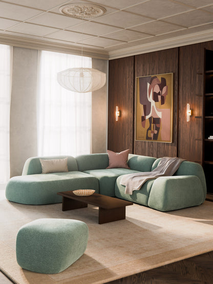 Wolke Modular Corner Sofa with Chaise Longue, 4-Seater