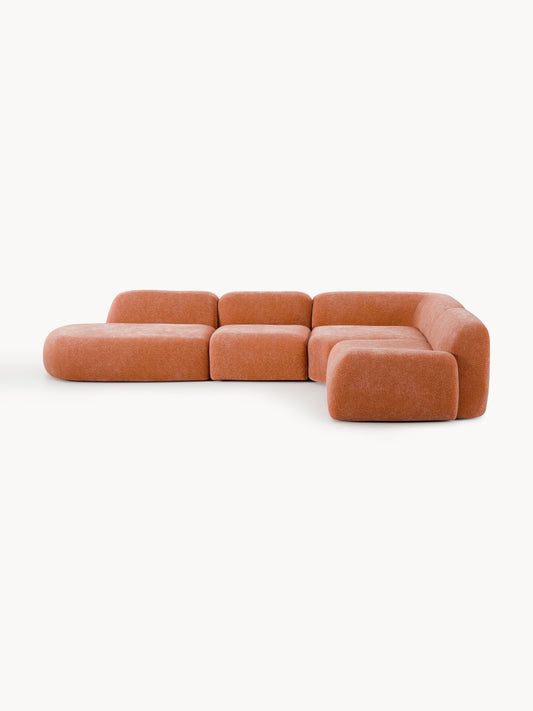 Wolke Modular Corner Sofa with Chaise Longue, XL