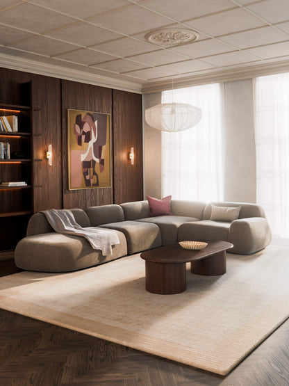 Wolke Modular Corner Sofa with Chaise Longue, XL