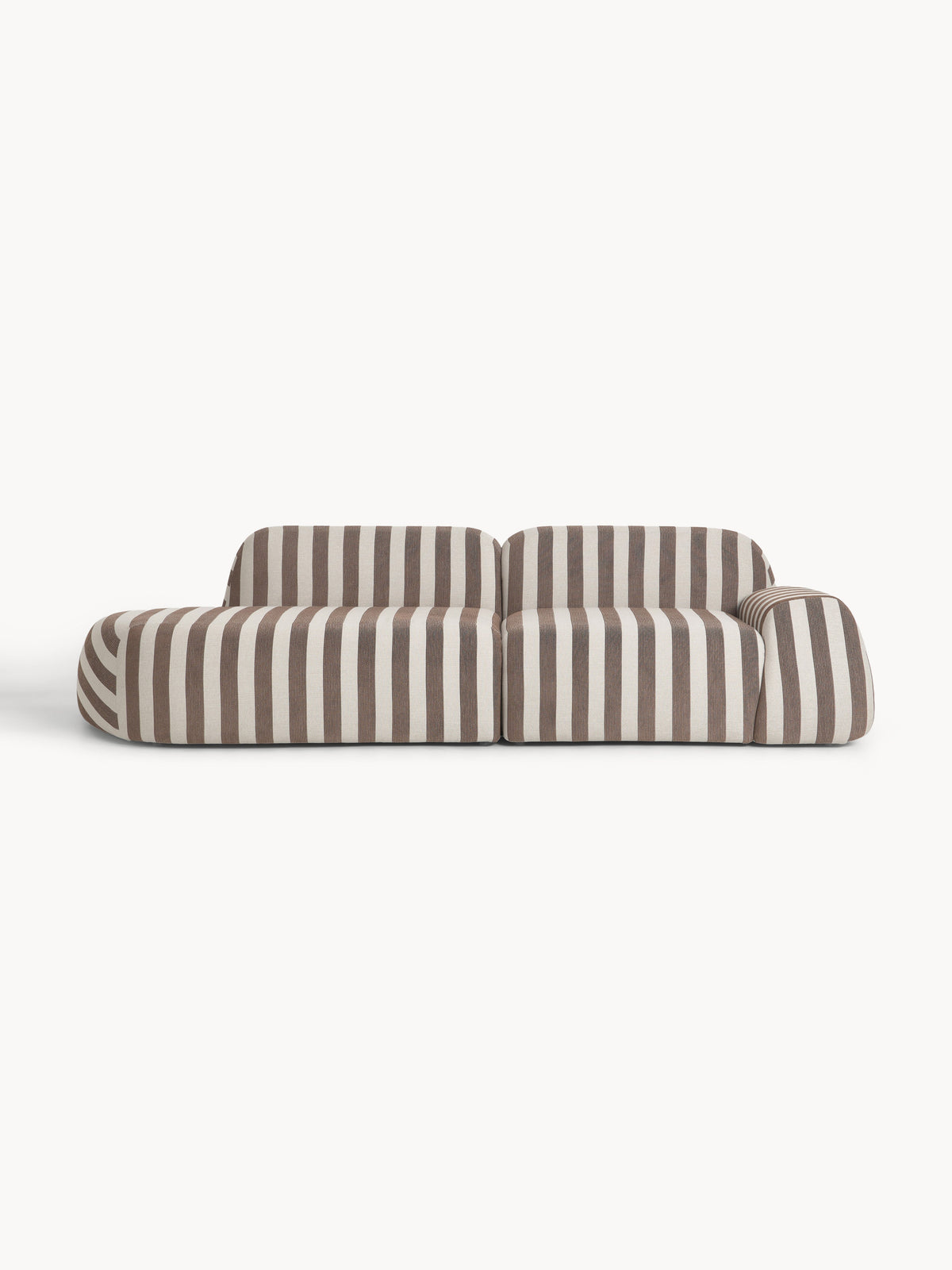 Wolke Modular Sofa (3-Seater), Striped