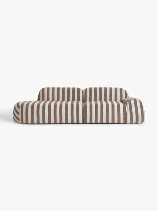 Wolke Modular Sofa (3-Seater), Striped