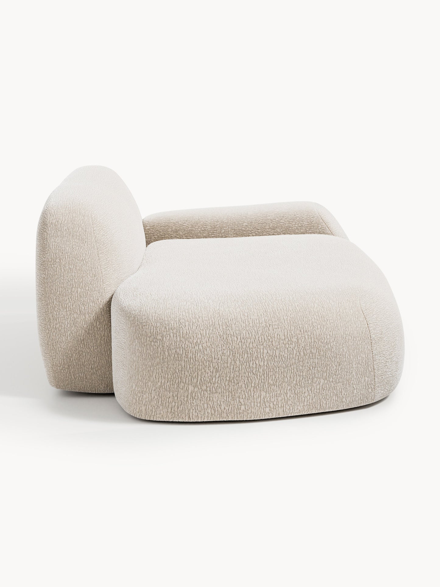 Wolke Sofa with Chaise Longue, 2-Seater
