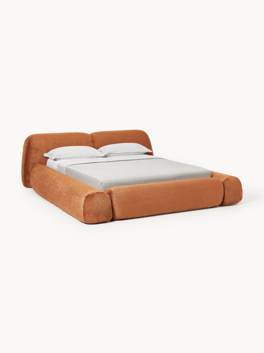 Wolke Teddy Bouclé Upholstered Bed